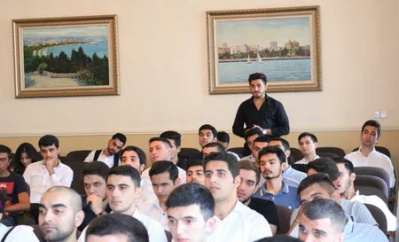 “Azneft”də təcrübəçilərlə görüş keçirilib