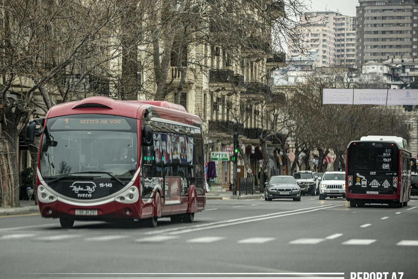Bakıda xəttə 24 saat işləyən avtobuslar buraxıla bilər