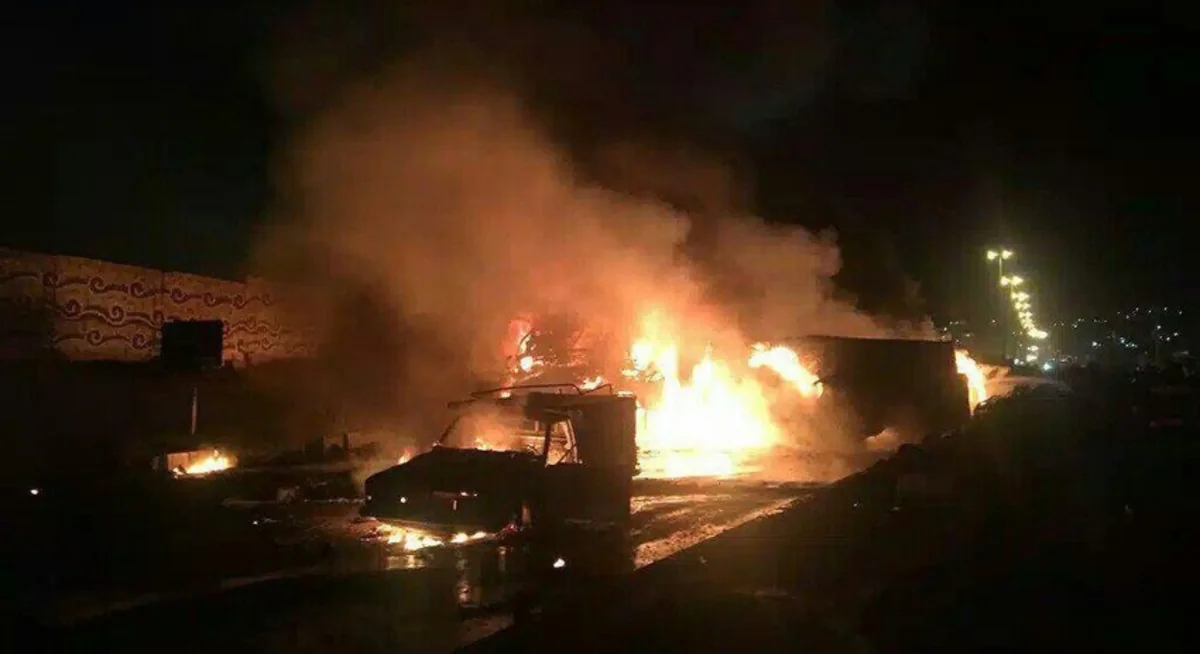 27 человек погибли в Иране в огненном ДТП с пассажирским автобусом - ВИДЕО