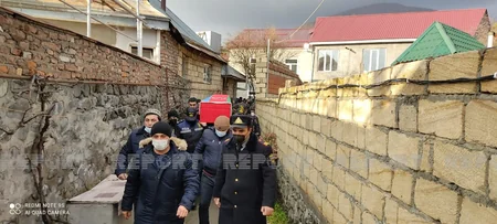 Şuşa fatehlərindən olan şəhid Qaxda dəfn edilib