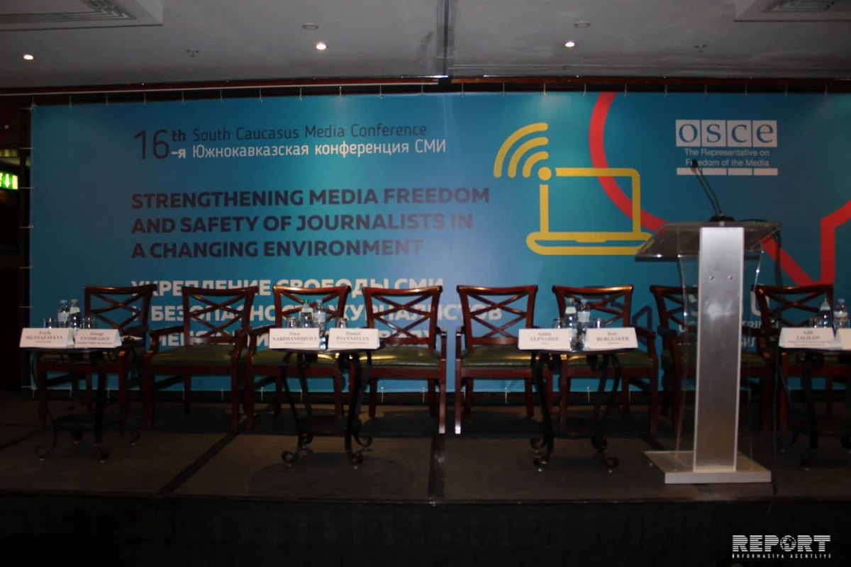 Tbilisidə Cənubi Qafqaz media konfransı keçirilir - FOTO