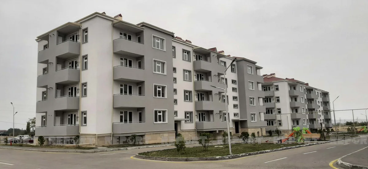 Samuxda şəhid ailələri və müharibə əlilləri üçün yeni yaşayış kompleksinin açılışı olub