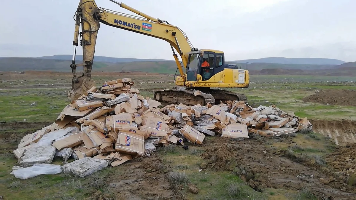 İstehlak üçün yararsız 7 320 kq dondurulmuş balıq məhv edilib