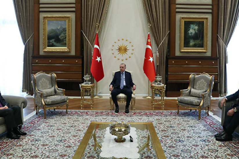Ərdoğan Çinin xarici işlər naziri ilə görüşüb