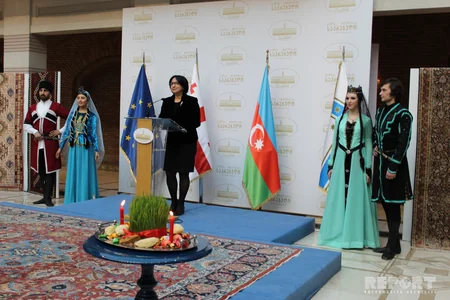Tbilisi şəhər şurasında Novruz bayramına həsr olunmuş tədbir keçirilib - FOTO