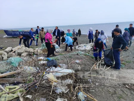 Lənkəranda sahilboyu ərazilərdə ekoloji aksiya keçirilib
