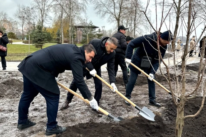 Kiyevdə Azərbaycan-Ukrayna dostluq xiyabanı salınıb