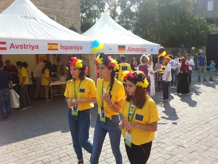 Bakıda “Avropa şəhərciyi”nin açılışı olub - FOTO