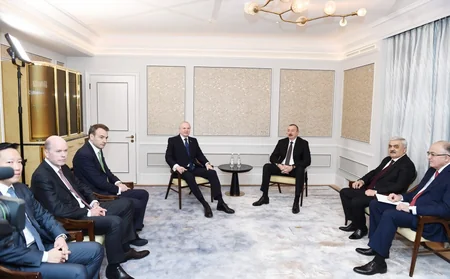 President Ilham Aliyev starts his visit to United Kingdom