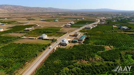 Hacıqabulda 8 kəndi birləşdirən yol yenidən qurulub