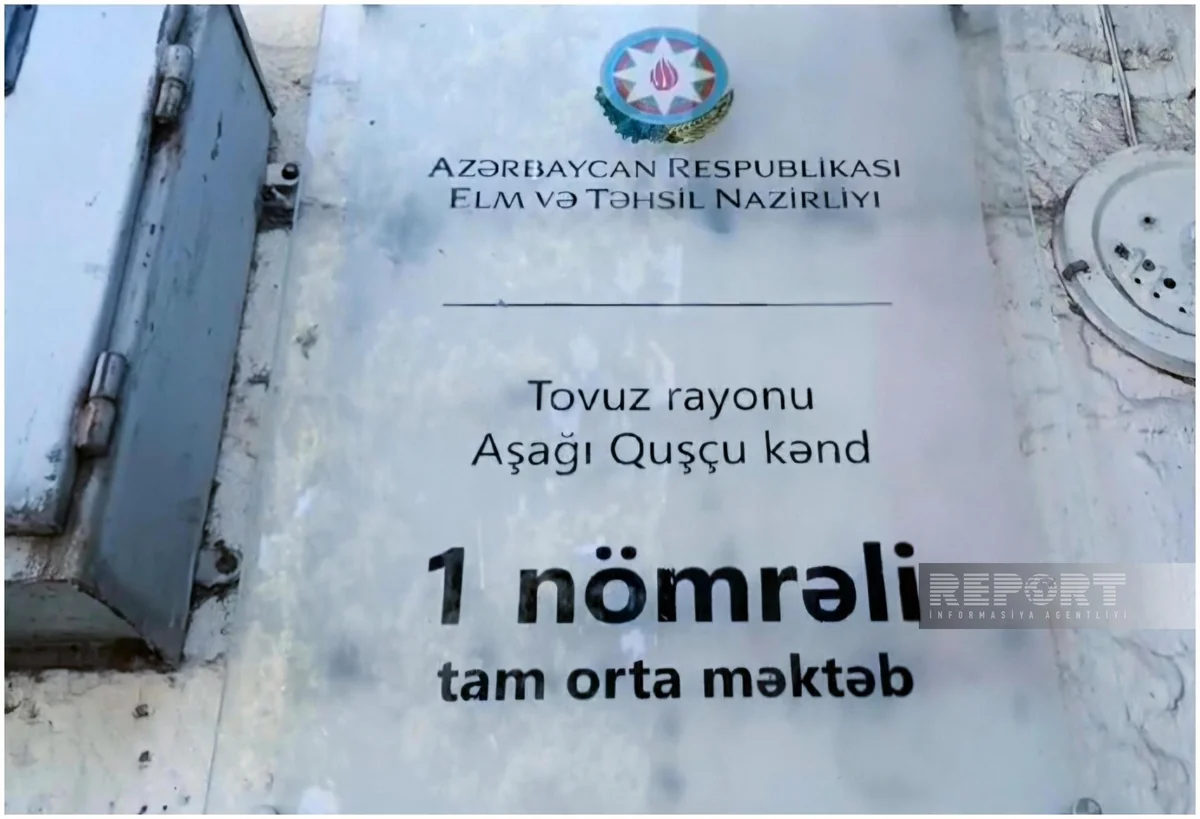 Tovuzda 71 nəfərin tüstüdən zəhərləndiyi məktəbdə tədris prosesi bərpa olunub