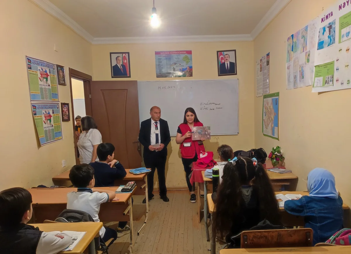 5 mindən çox keçmiş məcburi köçkün mina təhlükəsi ilə bağlı məlumatlandırılıb