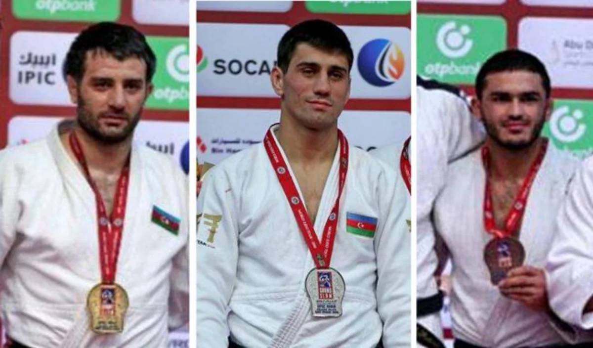 Azərbaycan cüdoçuları Böyük Dəbilqə turnirinin qalibi olublar - VİDEO