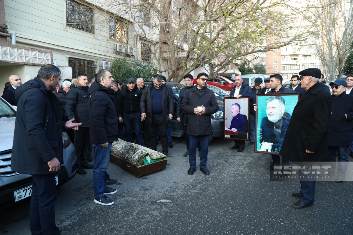 Состоялась церемония прощания с отцом Вугара Гашимова