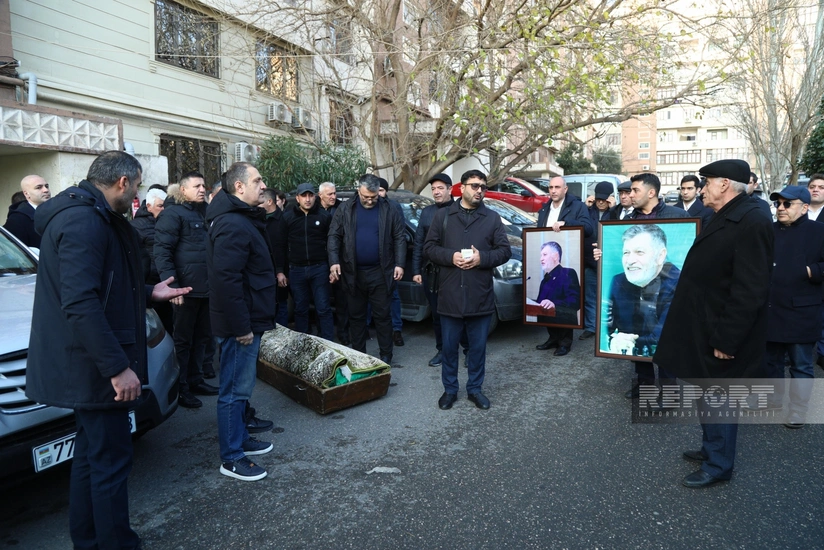 Mərhum şahmatçı Vüqar Həşimovun atası ilə vida mərasimi keçirilib