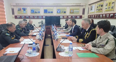 Azerbaijani, UK Defense Ministries hold staff talks