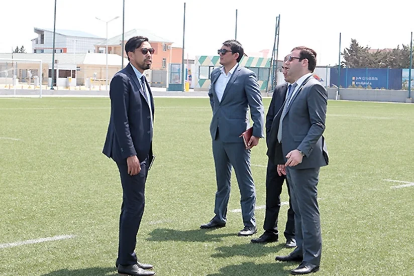 Qırğızıstan Futbol Federasiyasının prezidenti Azərbaycandadır