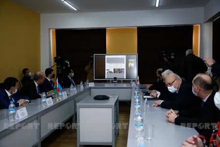 Azərbaycanın təhsil naziri Gürcüstan Texniki Universitetində olub