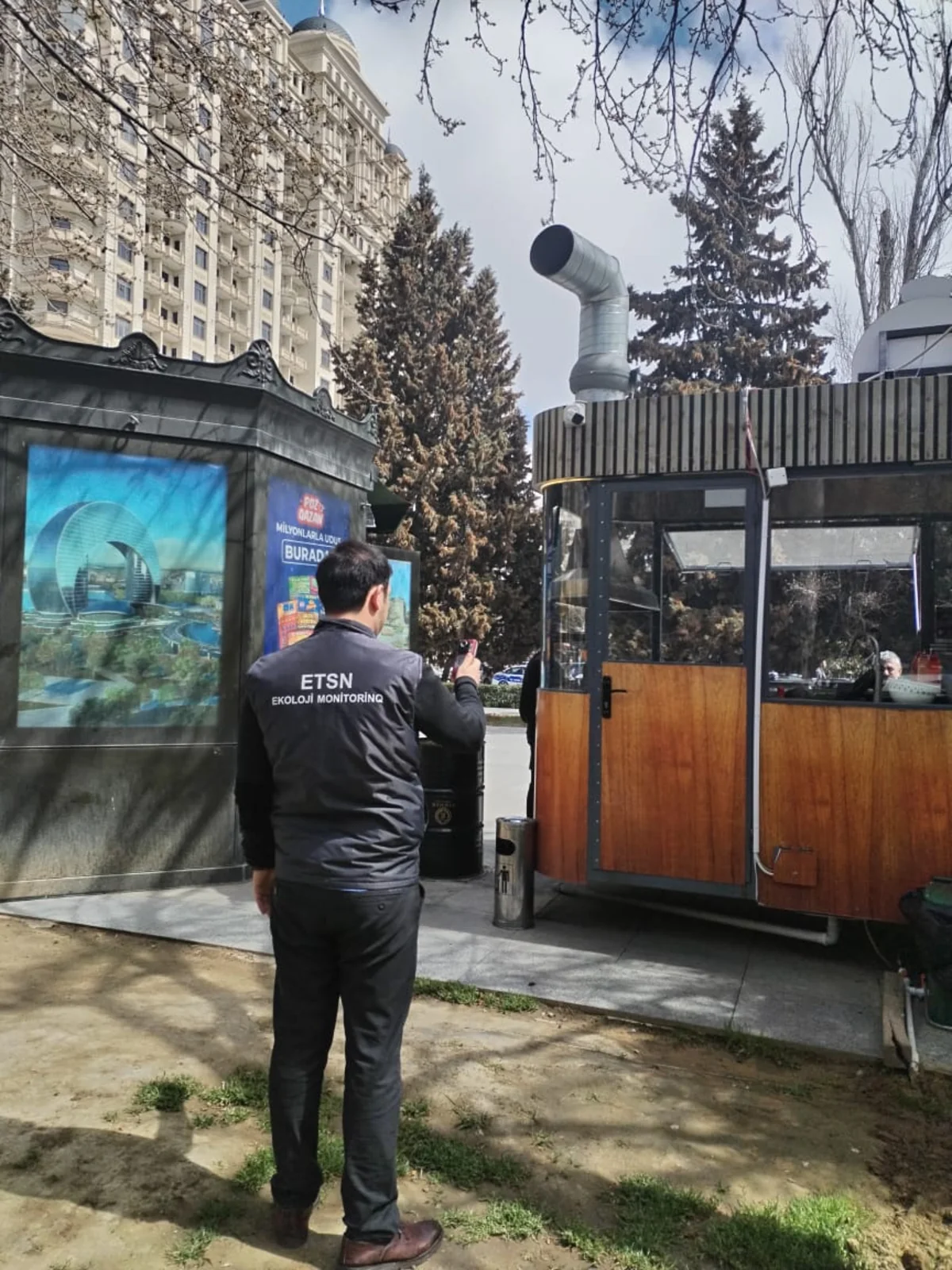 Bakıda atmosferi çirkləndirən iaşə obyekti barədə protokol tərtib olunub