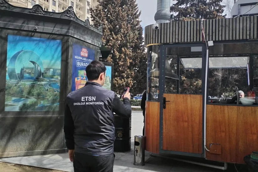 Bakıda atmosferi çirkləndirən iaşə obyekti barədə protokol tərtib olunub