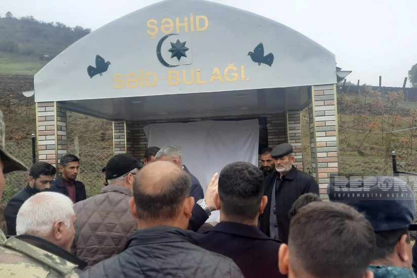 Cəlilabadda şəhid bulağı açılıb