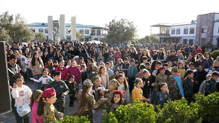 Ağalıda Zəfər Günü qeyd olunub