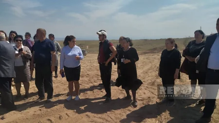 Глава организации Корни мира побывала в селе Абдуррахманлы Физулинского района