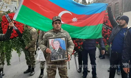 Şəhid Natiq Əliyev Gəncədə dəfn edilib