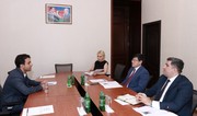 Fuad Muradov dördüncü “Yüksəliş” müsabiqəsinin qalibi ilə görüşüb
