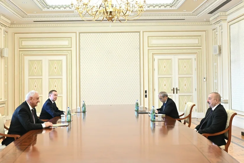 President of Azerbaijan Ilham Aliyev receives Chairman of Board of Eurasian Economic Commission