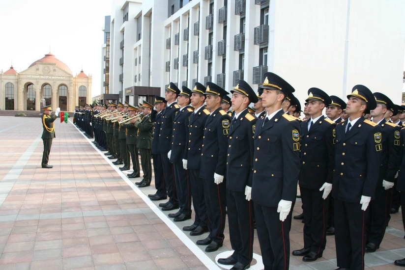 Polis Akademiyasında andiçmə mərasimi keçirilib