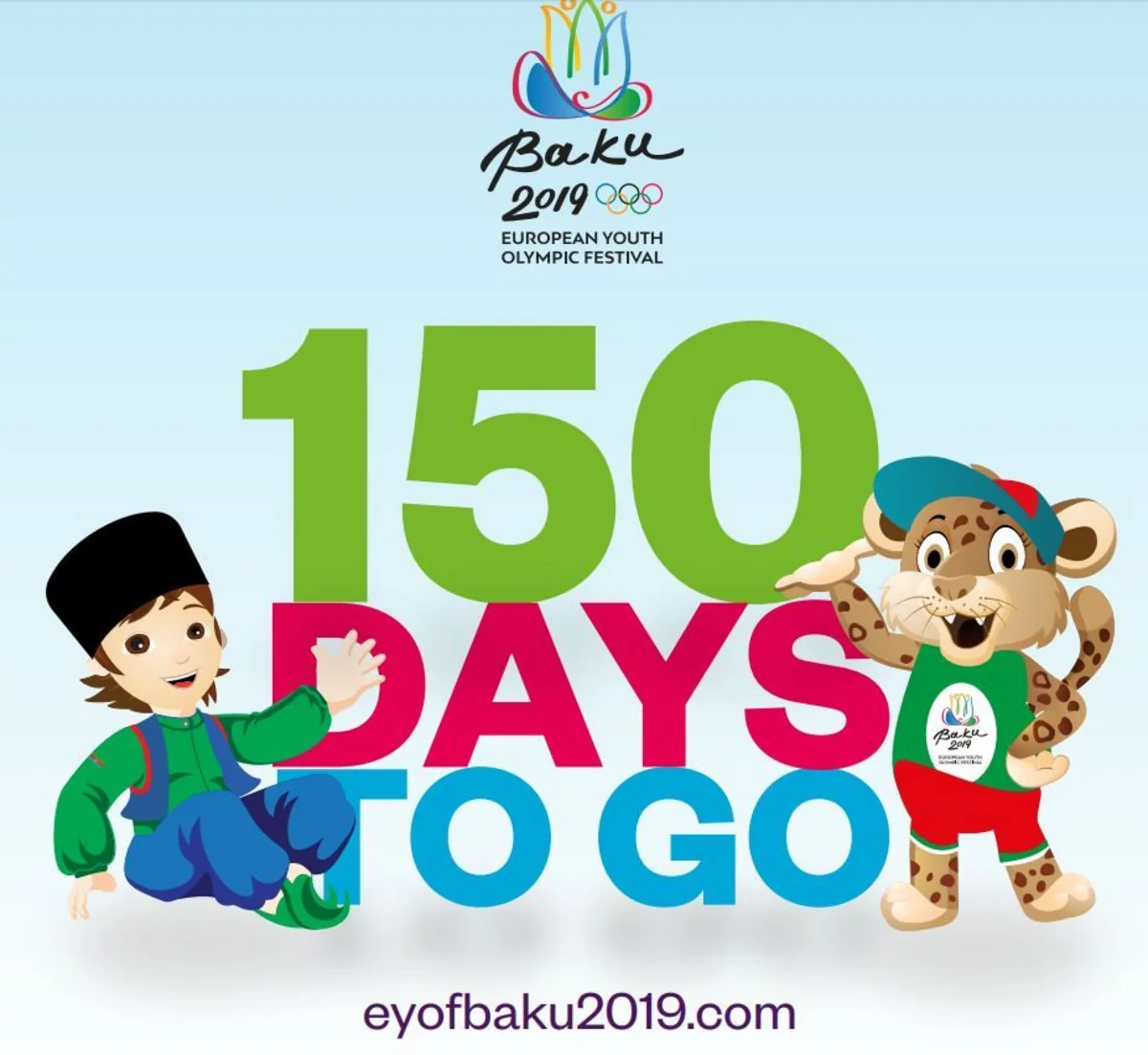 Bakıda keçiriləcək Avropa Gənclər Olimpiya Festivalının talismanları təqdim olunub