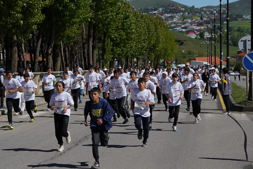 Gədəbəydə “Yaşıl marafon keçirilib