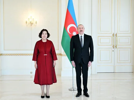 İlham Əliyev Çinin Azərbaycanda yeni səfirinin etimadnaməsini qəbul edib - YENİLƏNİB