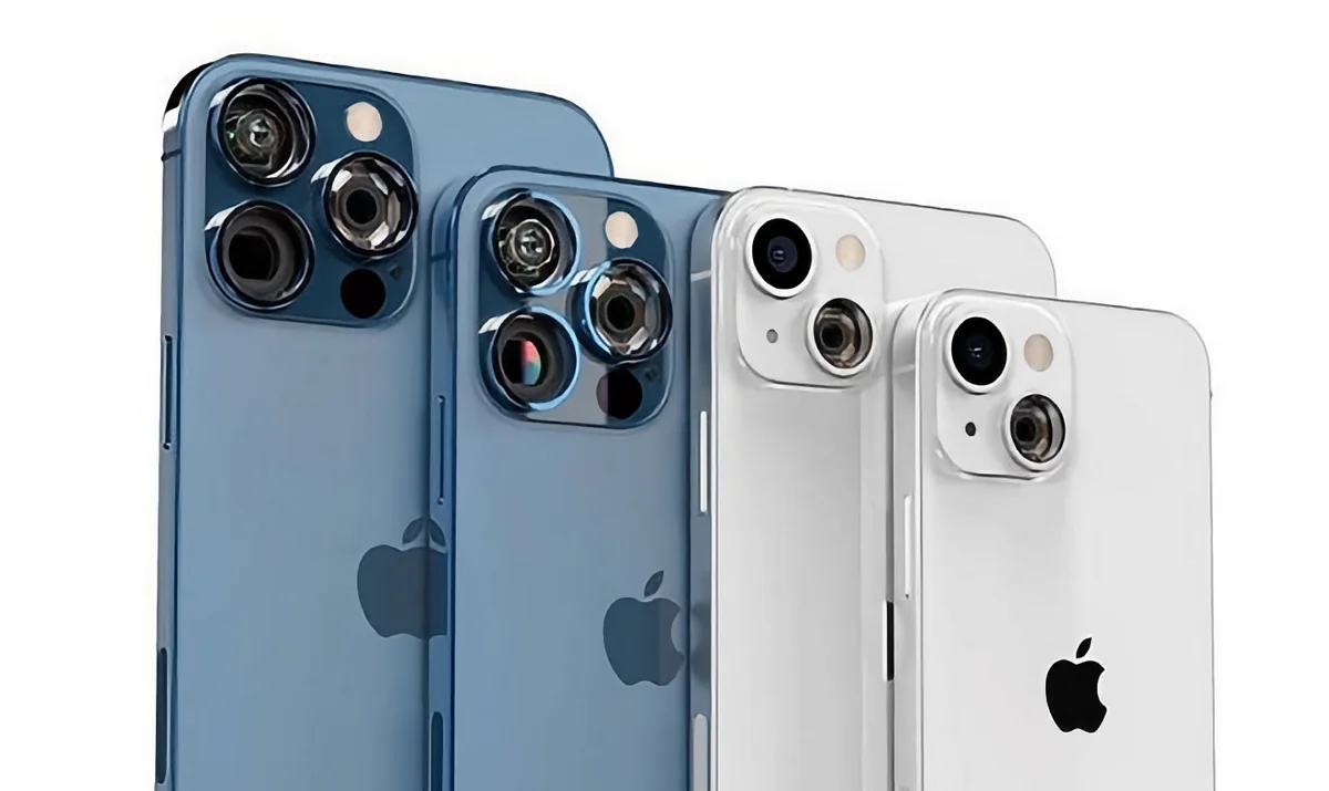 Внешний вид нового поколения смартфонов iPhone 13 стал известен до презентации