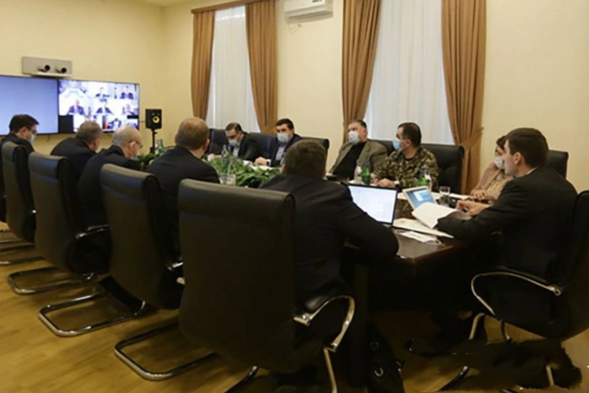 Azerbaijani, Armenian and Russian officials hold video conferencing