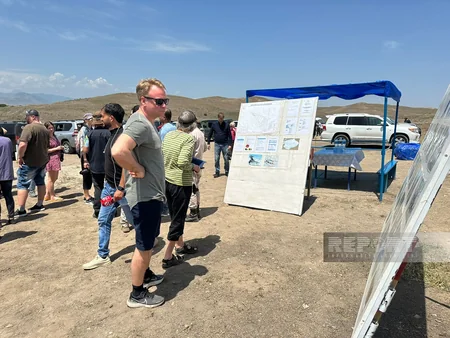 Известные путешественники ознакомились с ходом разминирования в Горадизе