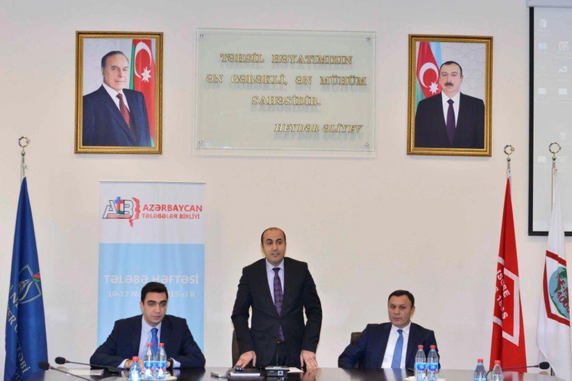 Bakı Ali Neft Məktəbində Tələbə Həftəsi çərçivəsində görüş keçirilib