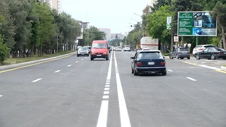 ​Azadlıq prospektinin daha bir hissəsi təmir edilib