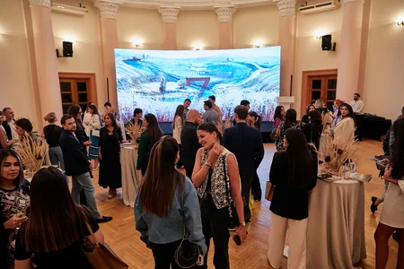 Bakıda Cəmilə Hacıyevanın Septem multisensor sərgisi açılıb - FOTO