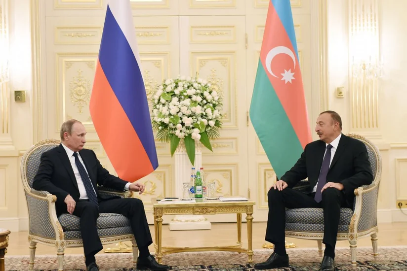 Ilham Aliyev met with Vladimir Putin