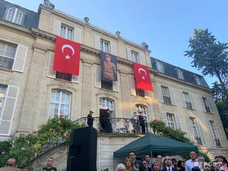 People killed in Turkey coup attempt commemorated in France