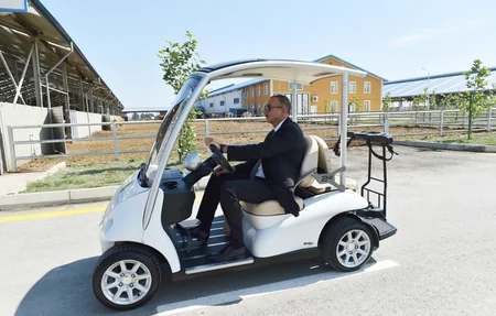 President Ilham Aliyev inaugurated Yalama Agropark