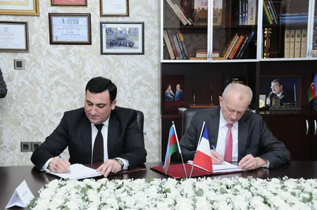 ADNSU ilə Frasanın Strasburq və Ren 1 universitetləri arasında müqavilə imzalanıb