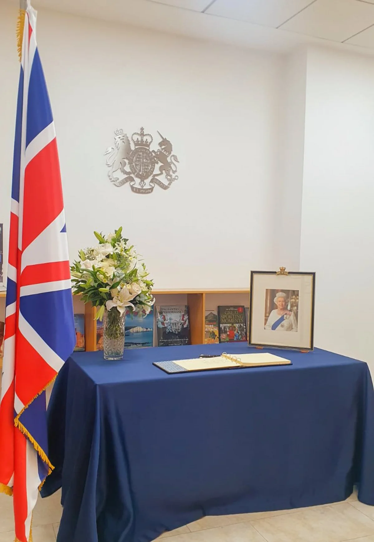 British Embassy in Azerbaijan opens book of condolences
