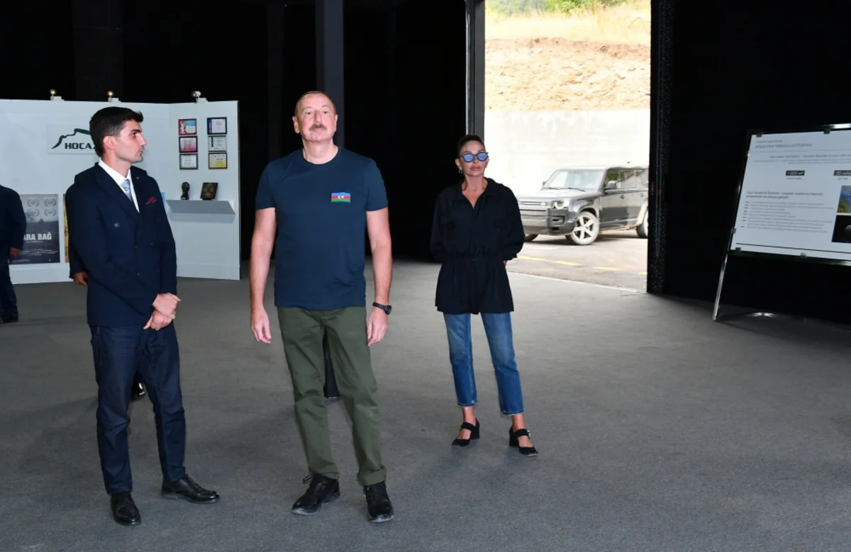 В Лачынском районе открылся съемочный павильон творческой студии Хочазфильм