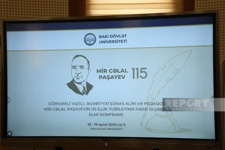 BDU-da Mir Cəlal Paşayevin 115 illik yubileyinə həsr olunmuş respublika elmi konfransı keçirilib