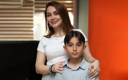 Festive atmosphere at Report News Agency on Children's Day
