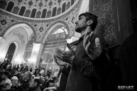 Ночь ахья в мечети Тезепир - ФОТОРЕПОРТАЖ