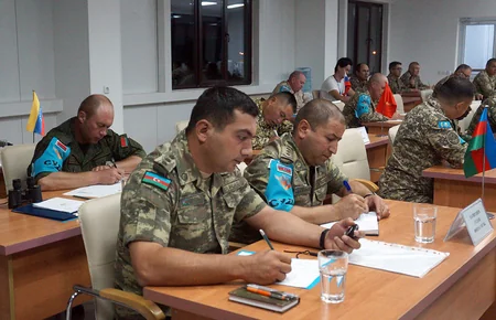 Azerbaijani artillerymen successfully participating in international contest